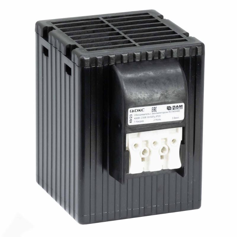 Обогреватель в пластиковом кожухе с вентилятором P=400W | R5TMX400 | DKC — миниатюра 1