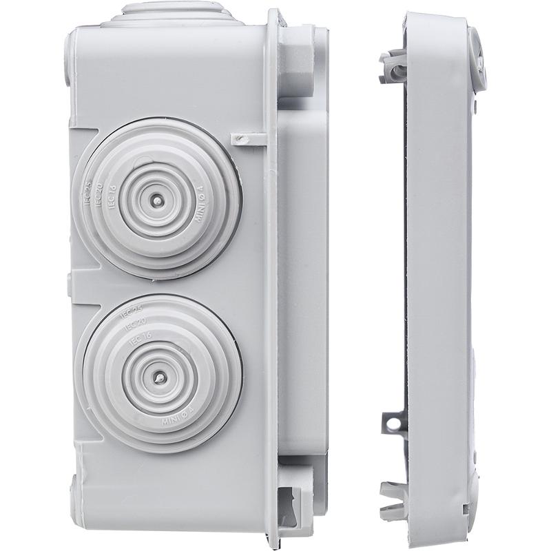 Коробка распределительная Plexo IP55 105х105х55мм — миниатюра 5