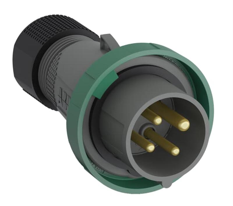 Вилка кабельная Easy&Safe 316EP10W, 16А, 3P+E, IP67, 10ч|2CMA101083R1000| ABB — ABB