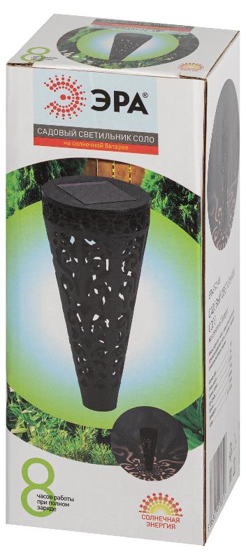 Садовый светильник Ажур ERASF22-48 на солнечной батарее, 1LED, 29 см | Б0057659 | ЭРА — миниатюра 2