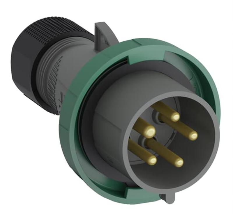 Вилка кабельная Easy&Safe 416EP2W, 16А, 3P+N+E, IP67, 2ч|2CMA101086R1000| ABB — ABB