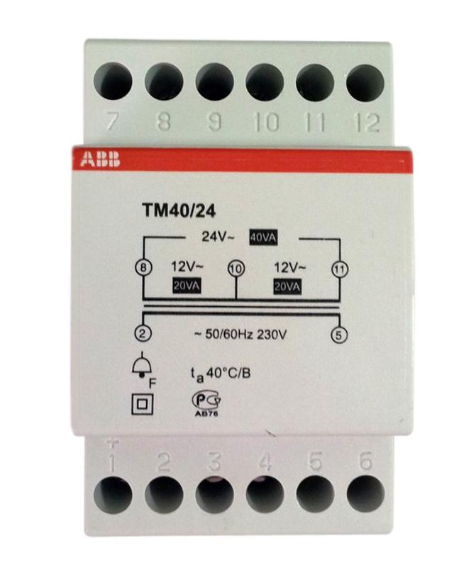 Трансформатор звонковый TM40/24 | 2CSM228785R0802 | ABB — ABB