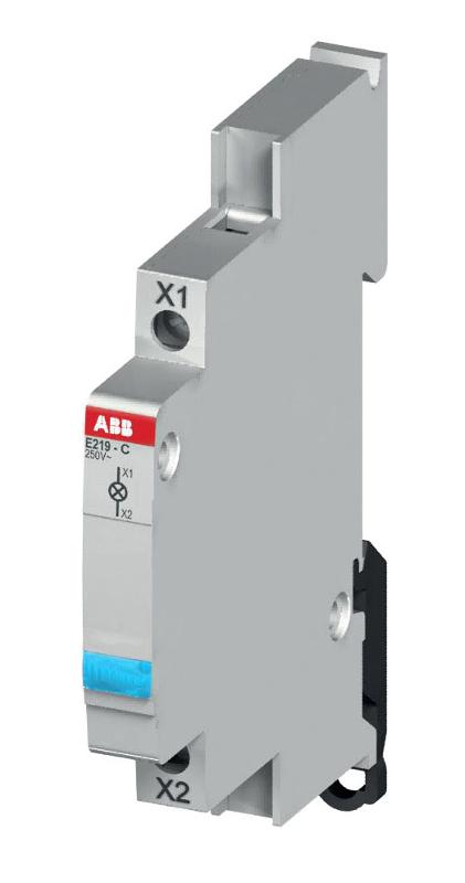 Лампа индикаторная голубая E219-G48 | 2CCA703424R0001 | ABB — ABB