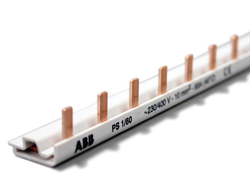Шина комплектная 1ф. 60мод.80А PS1/60/16 | 2CDL210001R1660 | ABB — ABB