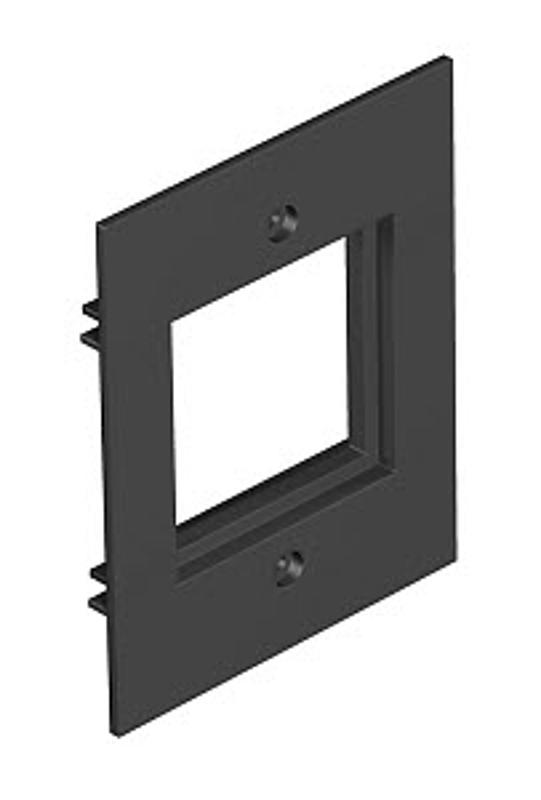 Крышка для напольного бокса Telitank на 1 Modul45 71x88 мм (полиамид,черный) (T12L P15S 9011) | 7408148 | OBO Bettermann — миниатюра 2