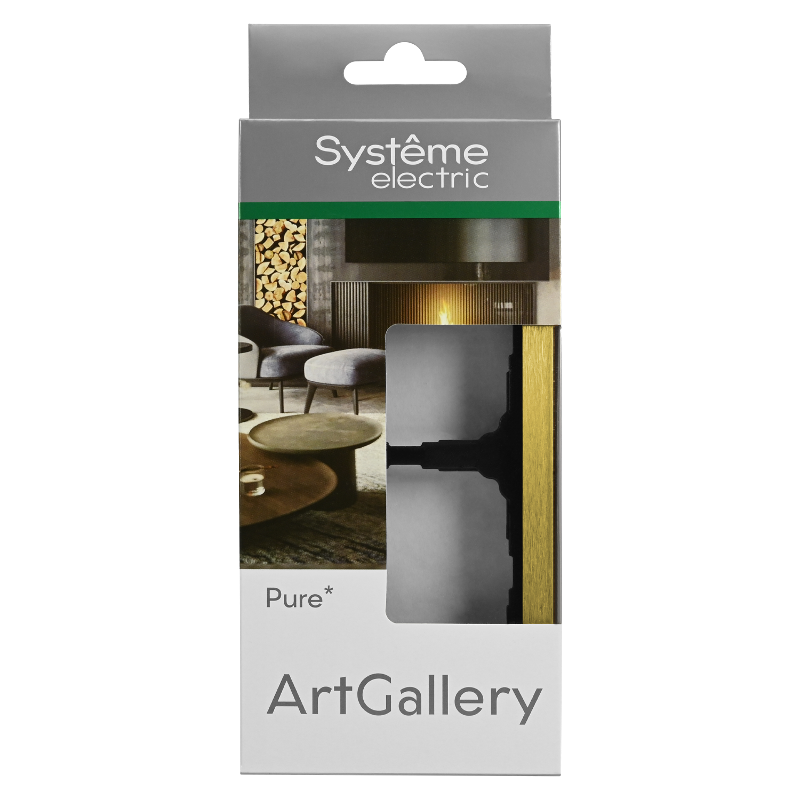 ArtGalery Pure Золото Рамка 2-постовая , металл | GAL312402 | SE — миниатюра 6