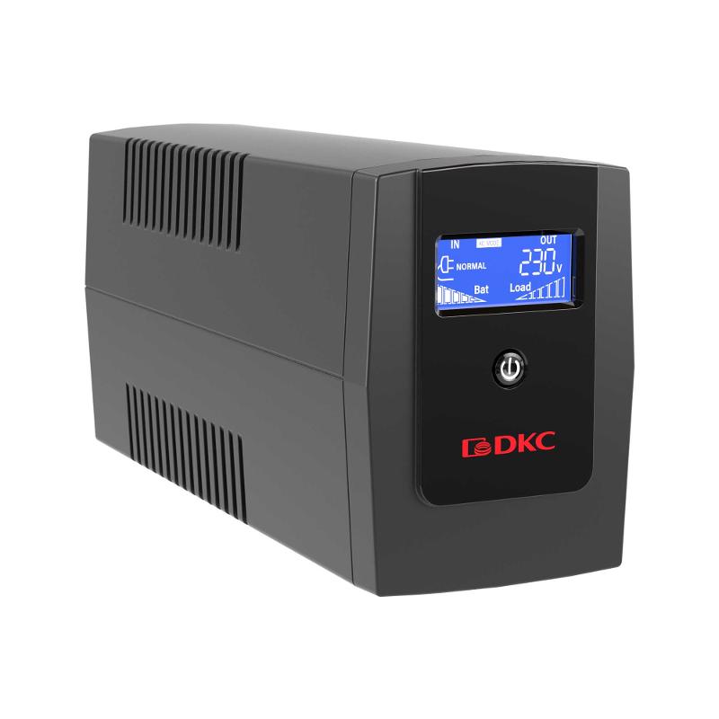 ИБП Info LCD, 800 ВА, IEC C13 (3), USB + RJ45 | INFOLCD800I | DKC — миниатюра 2