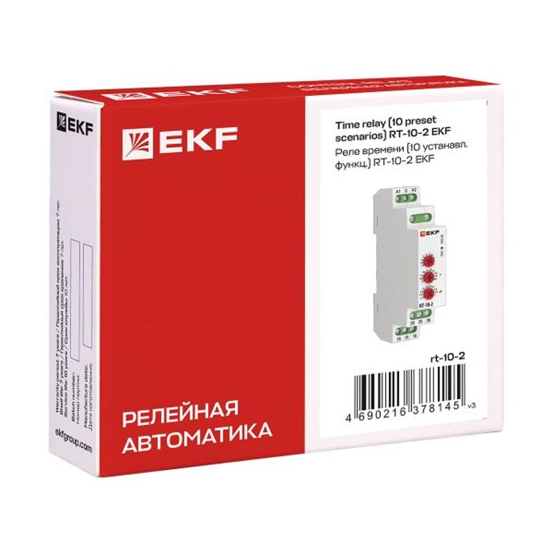 Реле времени (10 устанавл. функц.) RT-10-2 EKF PROxima | rt-10-2 | EKF — миниатюра 21
