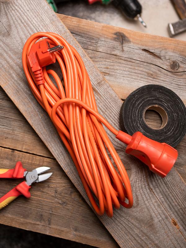 Удлинитель "Зевс 2.0" 10м c  заземлением ПВС 3*1 16А/3,5кВт PROxima  | USB02-16-310-1-10 | EKF — миниатюра 6