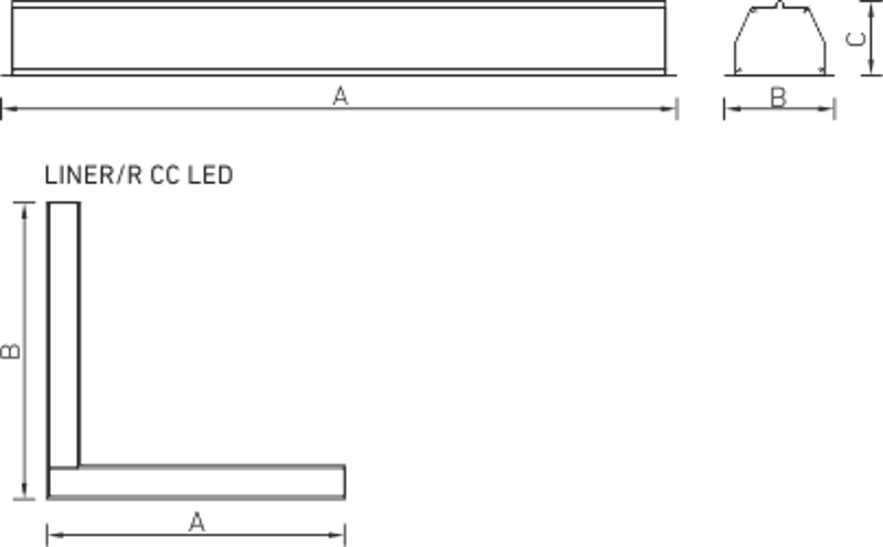Светильник светодиодный ДВО LINER/R DR LED 1200 W 26Вт 4000К IP20 опал | 1474000050 | Световые Технологии — миниатюра 2