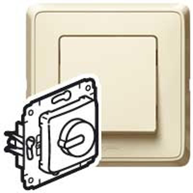 Cariva Сл. кость Светорегулятор поворотный 300W для л/н (вкл поворотом) | 773717 | Legrand — Legrand