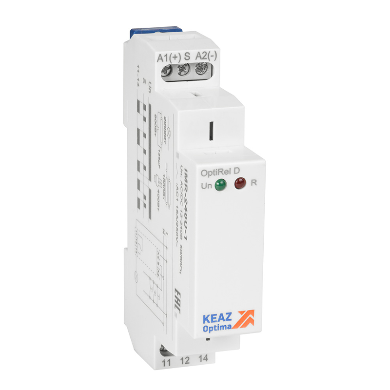 Реле импульсное OptiRel D IMR-240U-1 16А 1СО 12-230АС/DC | 332021 | КЭАЗ — фото 1 | Sento