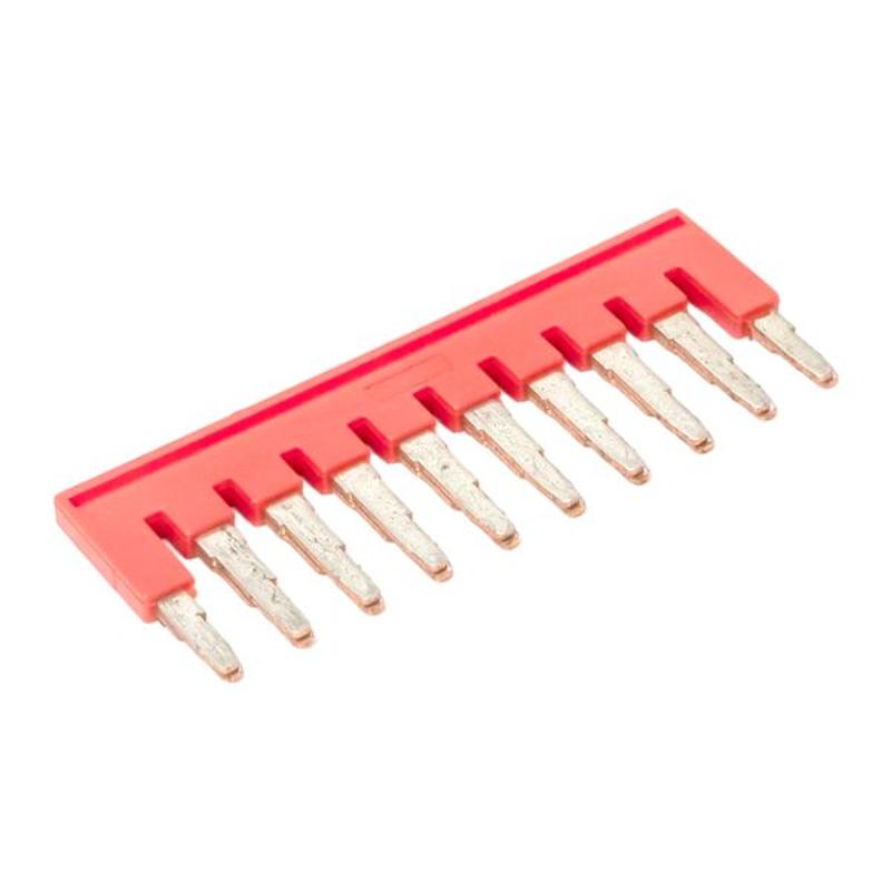Перемычка втычная для JXB-ST-push-in 4 10PIN (10 шт.)  PROxima| plc-per-st-10PIN-4 | EKF — миниатюра 11