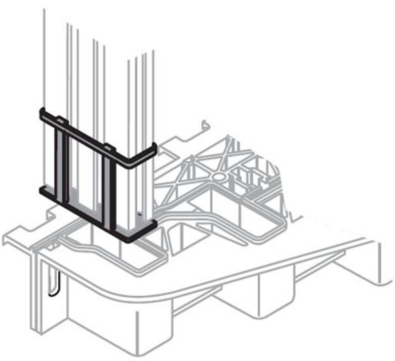Опорный элемент для шины 1250/1600A(4шт) | AD1067 | ABB — ABB