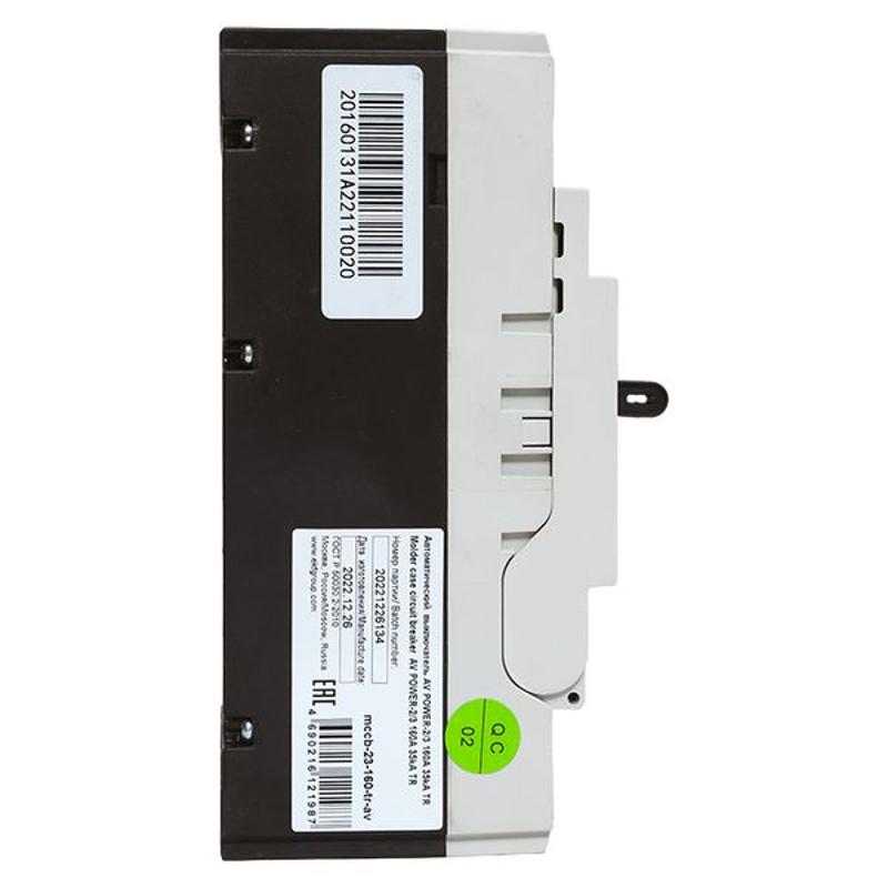 Выключатель автоматический AV POWER-2/3 160А 35kA TR | mccb-23-160-TR-av | EKF — миниатюра 17