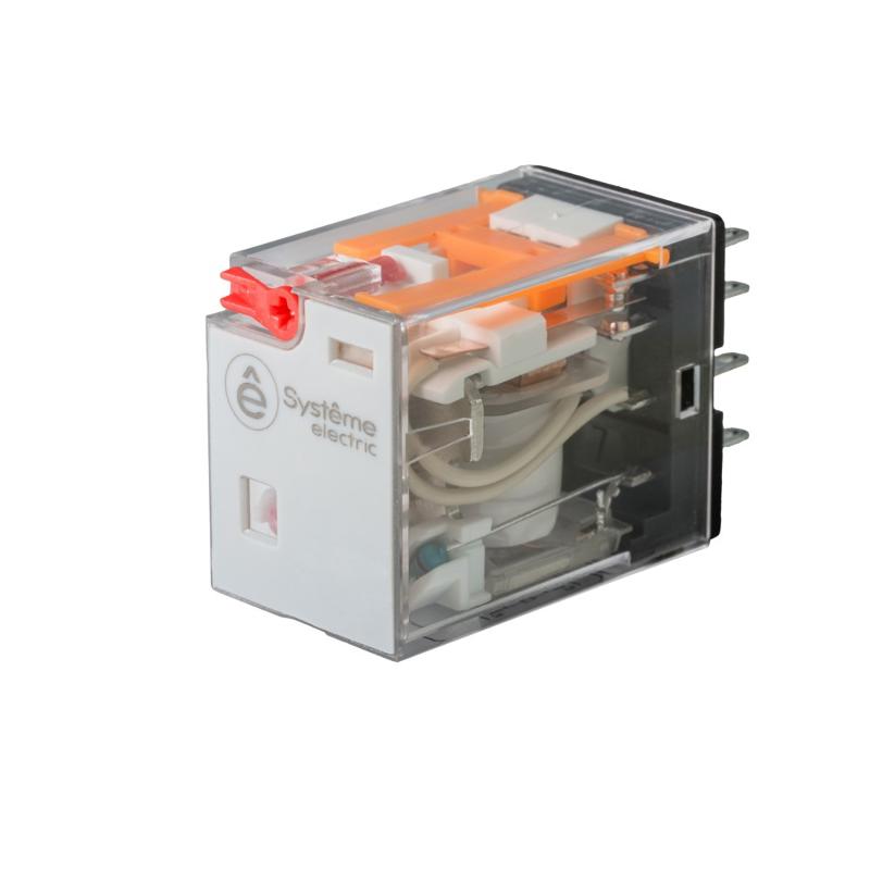 Реле 6A 4CO 110VAC тест кнопка LED | SXM4AB2F7 | SE — Systeme Electric