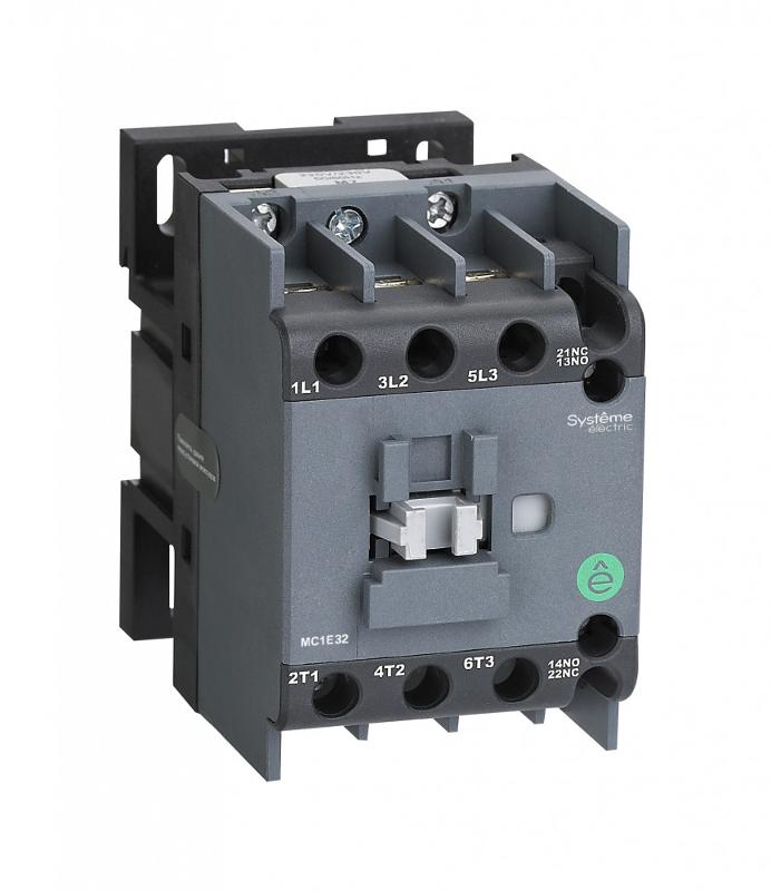 КОНТАКТОР MC1E 3P 25A НО+НЗ 220V/230V 50/60ГЦ | MC1E25M7 | SE — Systeme Electric