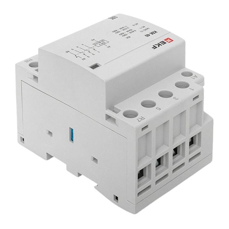 Контактор модульный КМ 40А 3NО+NC (3 мод.) EKF PROxima | km-3-40-31 | EKF — миниатюра 10