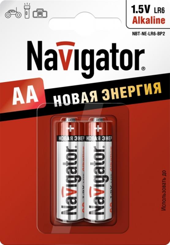 Элемент питания NBT-NE-LR6-BP2 | 94752 | Navigator — миниатюра 2