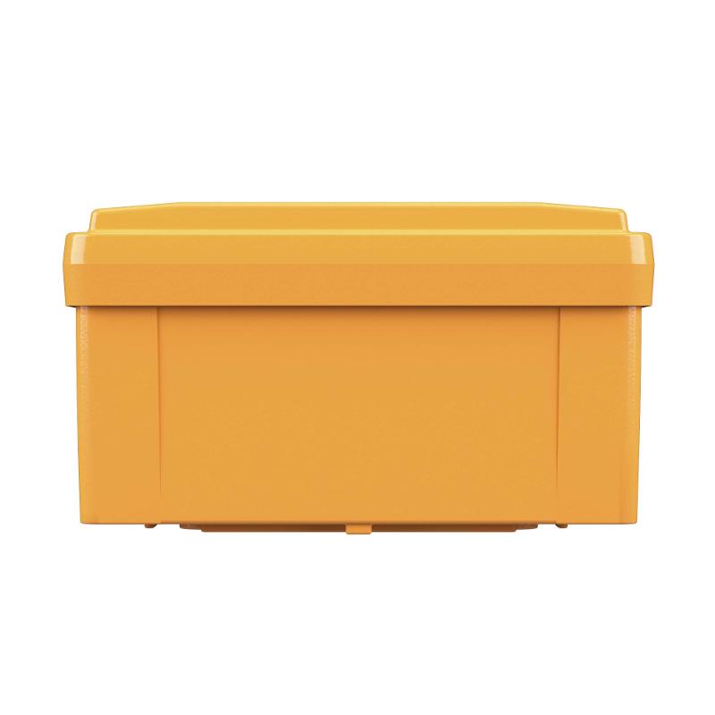 Коробка распределительная пластиковая FS огн., IP56,100х100х50мм, 6р, 450V,6A, 4мм.кв с гладкими стенками и клеммниками | FSB10604 | DKC — миниатюра 6