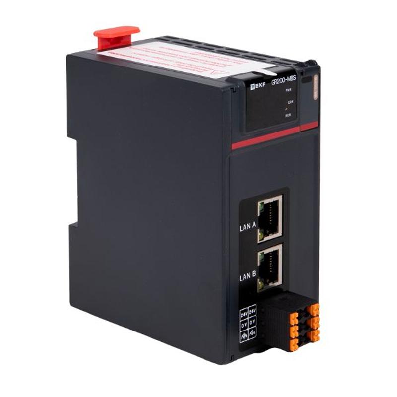 Модуль сетевой удалённого расширения ввода и вывода Modbus TCP GR200-MBS D-CARD |GR200-MBS-DCD | EKF — EKF