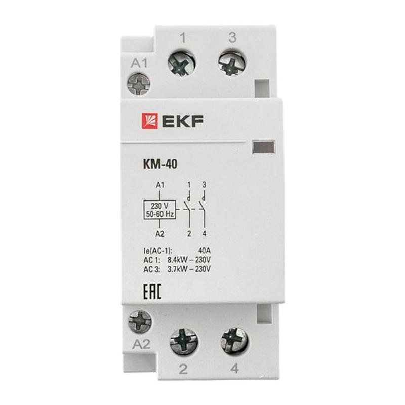 Контактор модульный КМ 40А 2NО (2 мод.) EKF PROxima | km-2-40-20 | EKF — миниатюра 11