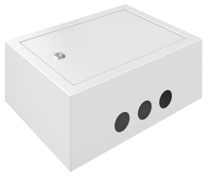 Корпус металлический навесной ЭРА ЩРН-12 (220х300х120) IP31 УХЛ З серый  | Б0068059 | ЭРА — миниатюра 2