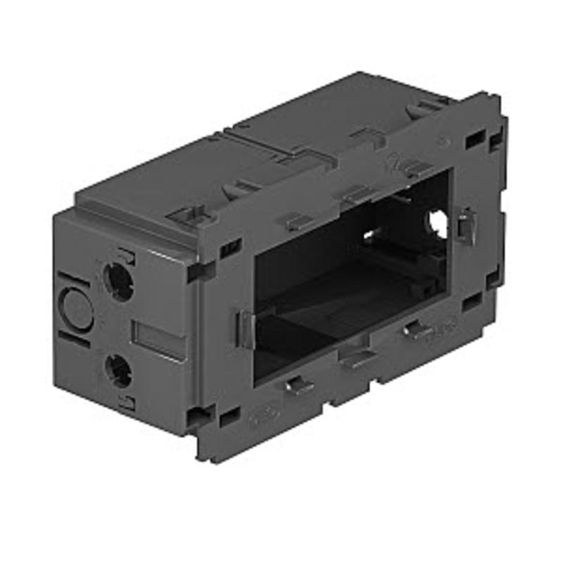 Монтажная коробка двойная Modul45 71GD13 140x76x51мм (полиамид,серый) (71GD13) | 6288583 | OBO Bettermann — миниатюра 2
