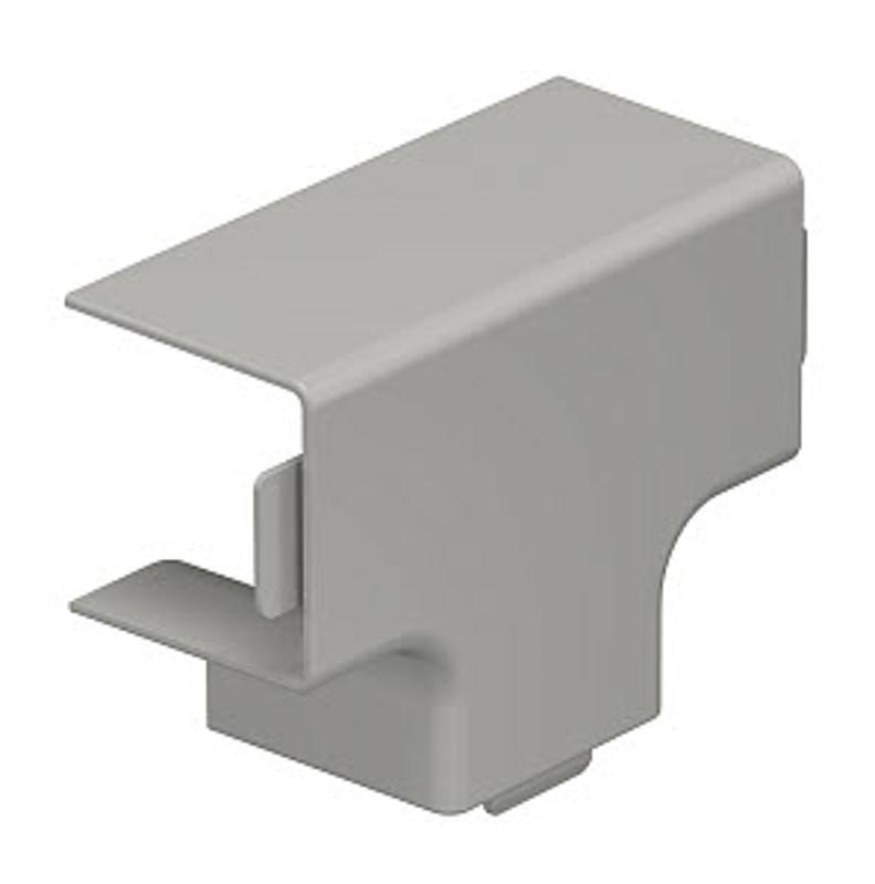 Крышка T-образной секции кабельного канала WDK 30x30 мм (ПВХ,серый) (WDK HT30030GR) | 6158536 | OBO Bettermann — миниатюра 2