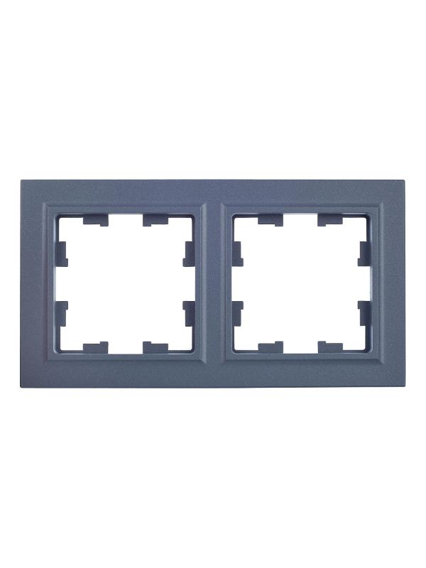 BRITE Рамка 2-ая РУ-2-БрМ маренго | BR-M22-K35 | IEK — миниатюра 3