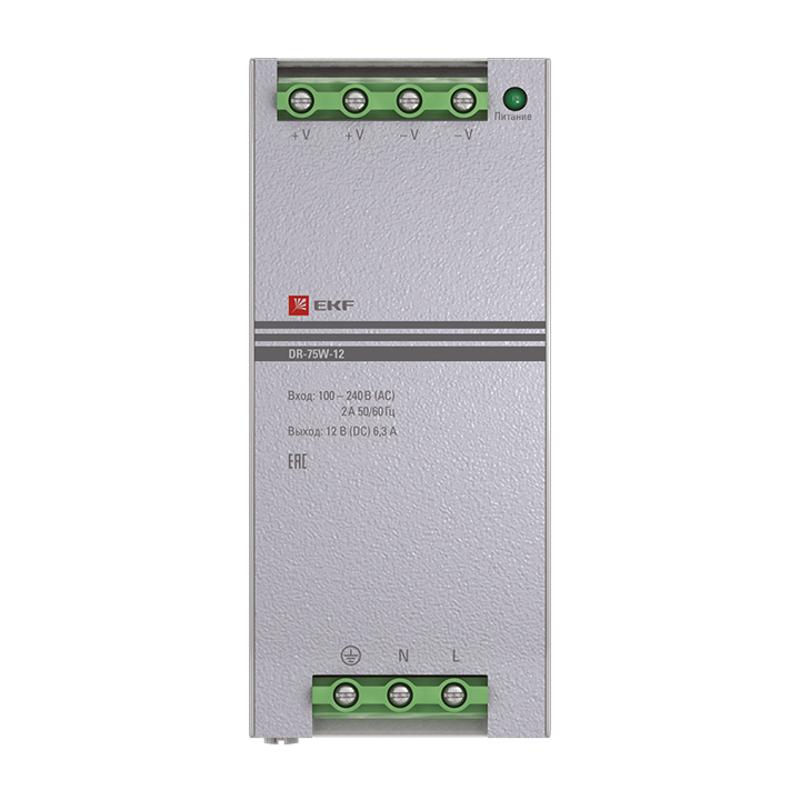 Блок питания 12В DR-75W-12 EKF PROxima |  dr-75w-12 |  EKF — миниатюра 3