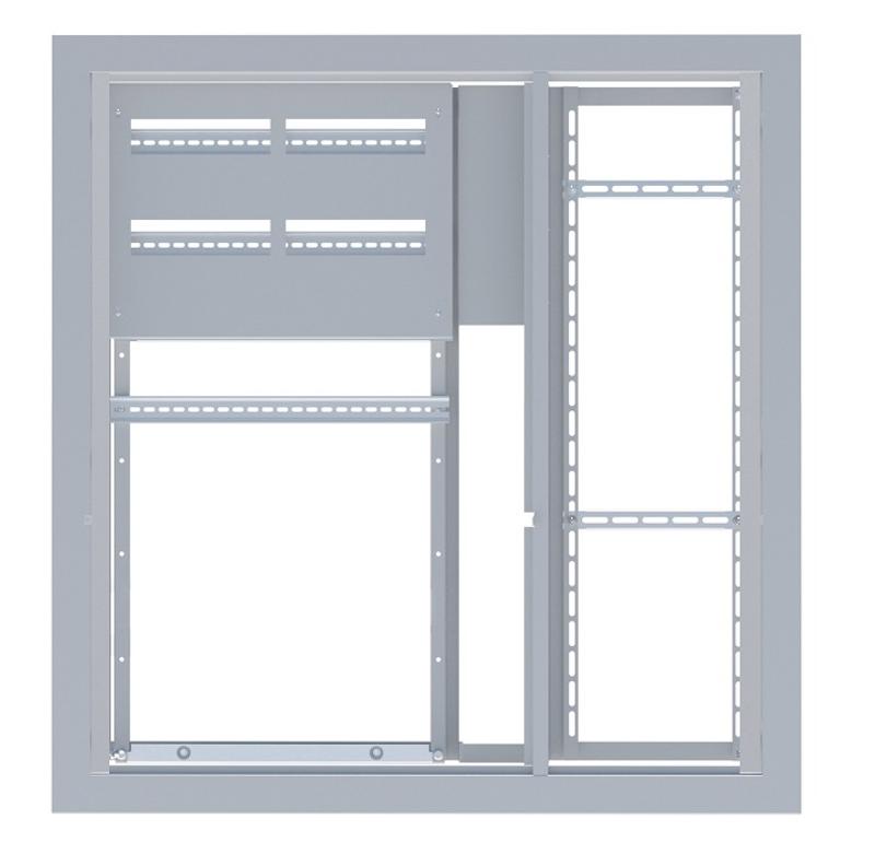 Корпус металлический ЩЭ 2 кв. усиленный (ВхШхГ) (1000х960х157) IP31 Basic | mb02-v-2-bas | EKF — миниатюра 2