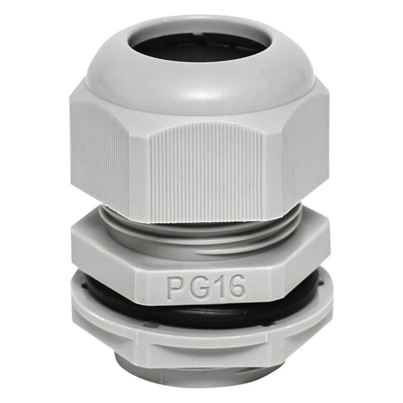 Сальник PG16 IP54 (2 шт) d отв. 21 мм / d провод. 10-14 мм PROxima | plc-pg-16-2-r | EKF — EKF