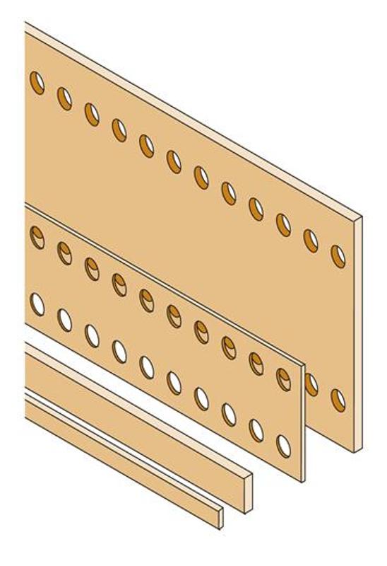 Шина медная плоская 63x5 L=1750мм|1STQ007406A0000 | ABB — ABB