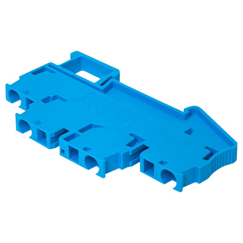 Колодка клеммная пружинная двойная JXB-ST-4 32А синяя EKF | plc-jxb-st-4-4-2-blue | EKF — миниатюра 5