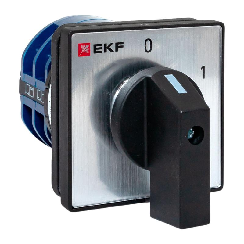Переключатель кулачковый ПК-1-13 32А 3P «0-1» IP65 | pk-1-13-32-65 | EKF — EKF