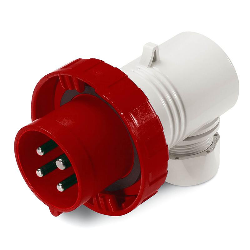 Вилка кабельная угловая IP67 32А 3P+E 400В | DIS2263236 | DKC — DKC (ДКС)