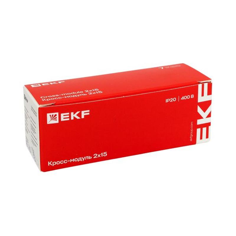 Кросс-модуль (2x15) 125A  |cm215-rus| EKF — миниатюра 13