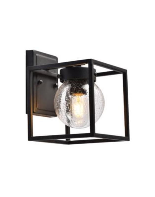 Светильник садово-парковый Feron PL701 на стену вниз 60W E27 230V, черный | 48383 | Feron — Feron