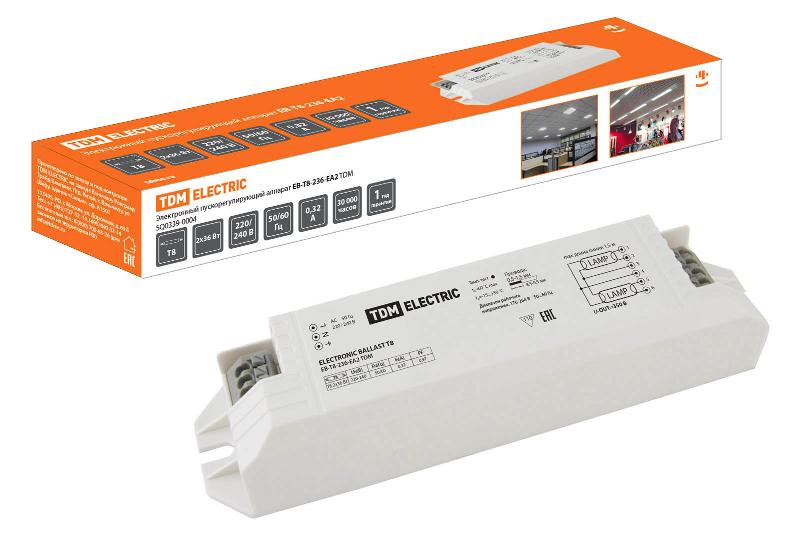 ЭПРА EB-T8-236-EA2 | SQ0339-0004 | TDM — TDM ELECTRIC