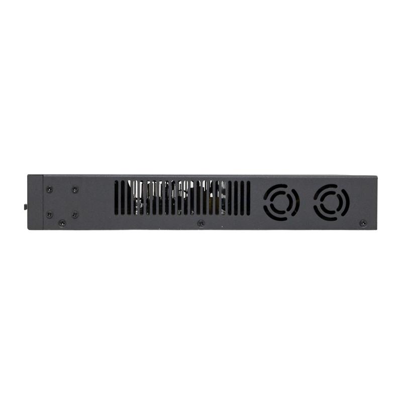 Промышленный неуправляемый коммутатор U-2GX/SFP-16GTP-R, 2 порта 1000Base-X SFP, 16 портов 10/100/1000Base-T(X) RJ45 c PoE, монтаж в 19" стойку TSX |T — миниатюра 11