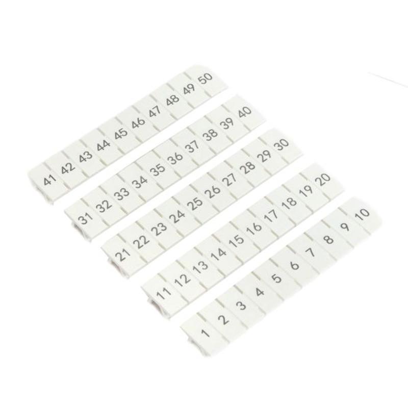 Маркировка для клемм 2.5 UT 1-50| scr-ut-mrk-2,5-1-50 | EKF — EKF