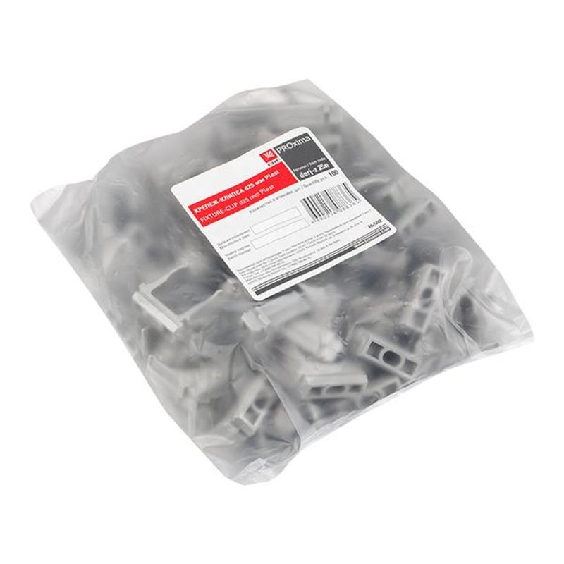 Крепеж-клипса d25мм (100шт.) Plast EKF PROxima | derj-z-25n | EKF — миниатюра 12