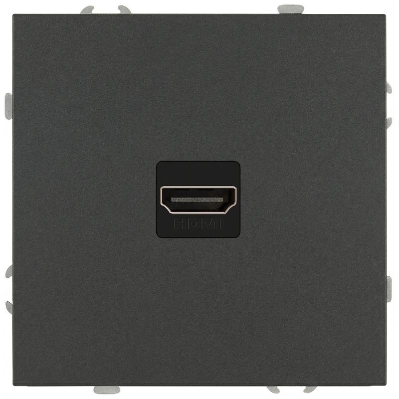 Розетка Galaxy 15-3114-06 HDMI IP20 графит | Б0070799 | ЭРА — ЭРА (Энергия света)