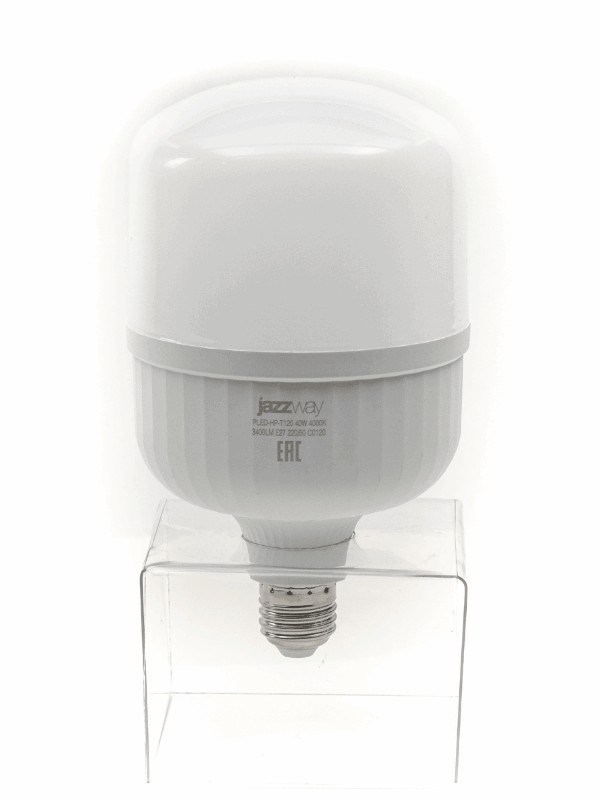 Лампа светодиодная PLED-HP-T120 50w 6500K E27/E40 (переходник в компл.) | .5018020A | Jazzway — миниатюра 2