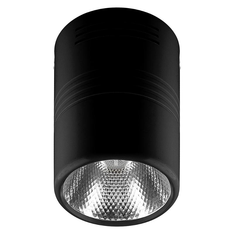 Светильник накладной светодиодный спот неповоротный AL518, 10W, 800Lm, 4000K, 30 градусов, черный | 29890 | FERON — Feron