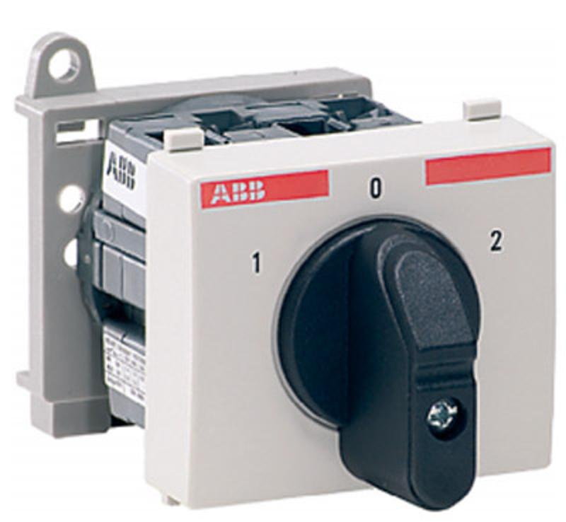 Переключатель ONURR1M 3-х поз.(1R-0-2R) (трехуровневый) 25 А | 1SCA022568R3530 | ABB — ABB
