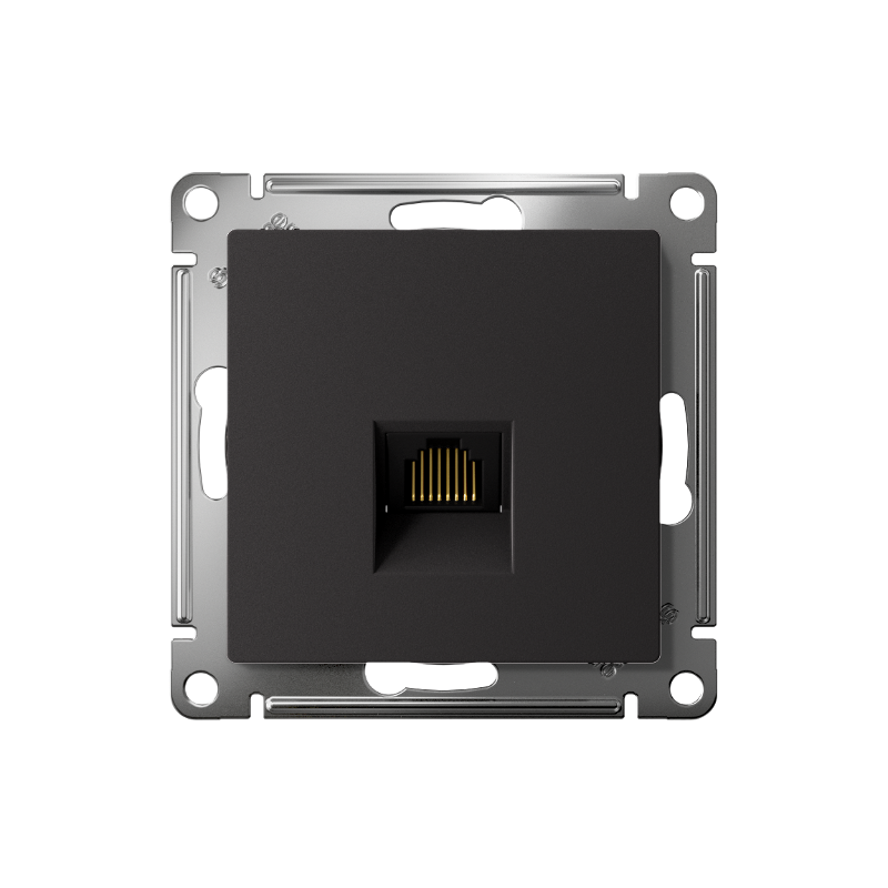 AtlasDesign Карбон Розетка компьютерная RJ45, механизм | ATN001083 | SE — миниатюра 3