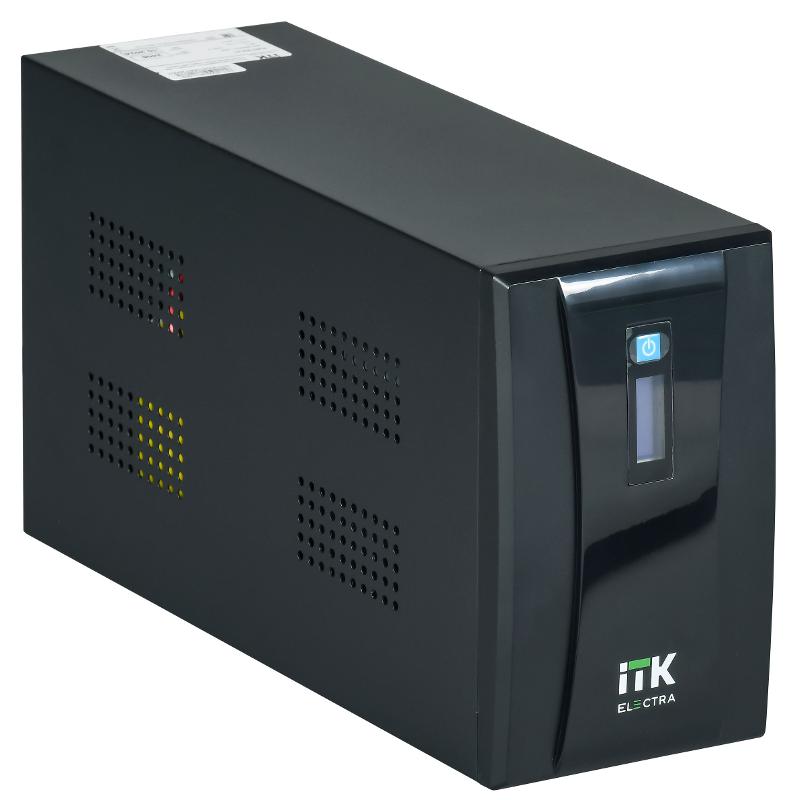 ITK ELECTRA ET ИБП 2кВА/1,2кВт с АКБ 2х9AH USB Schuko | EET-2000VA-1-002-S | ITK — ITK