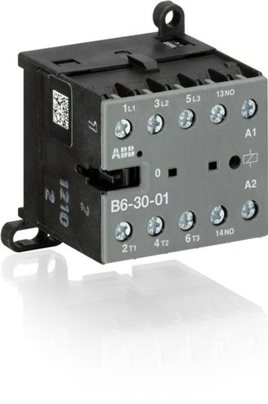 Миниконтактор B6-40-00 9A (400В AC3) катушка 230В АС | GJL1211201R8000 | ABB — ABB